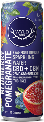 wyld blackberry sparkling water