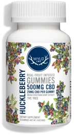 cannabis infused huckleberry gummies