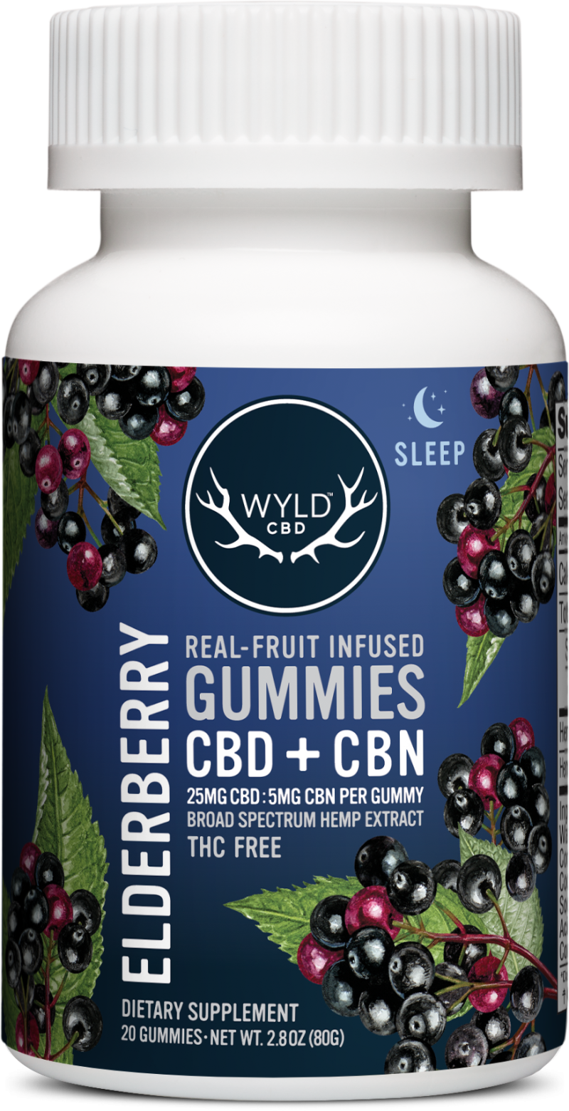 wyld cbd elderberry gummies